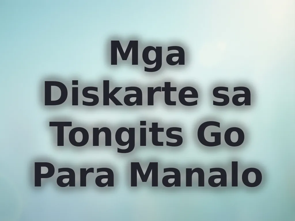 Mga Diskarte sa Tongits Go Para Manalo